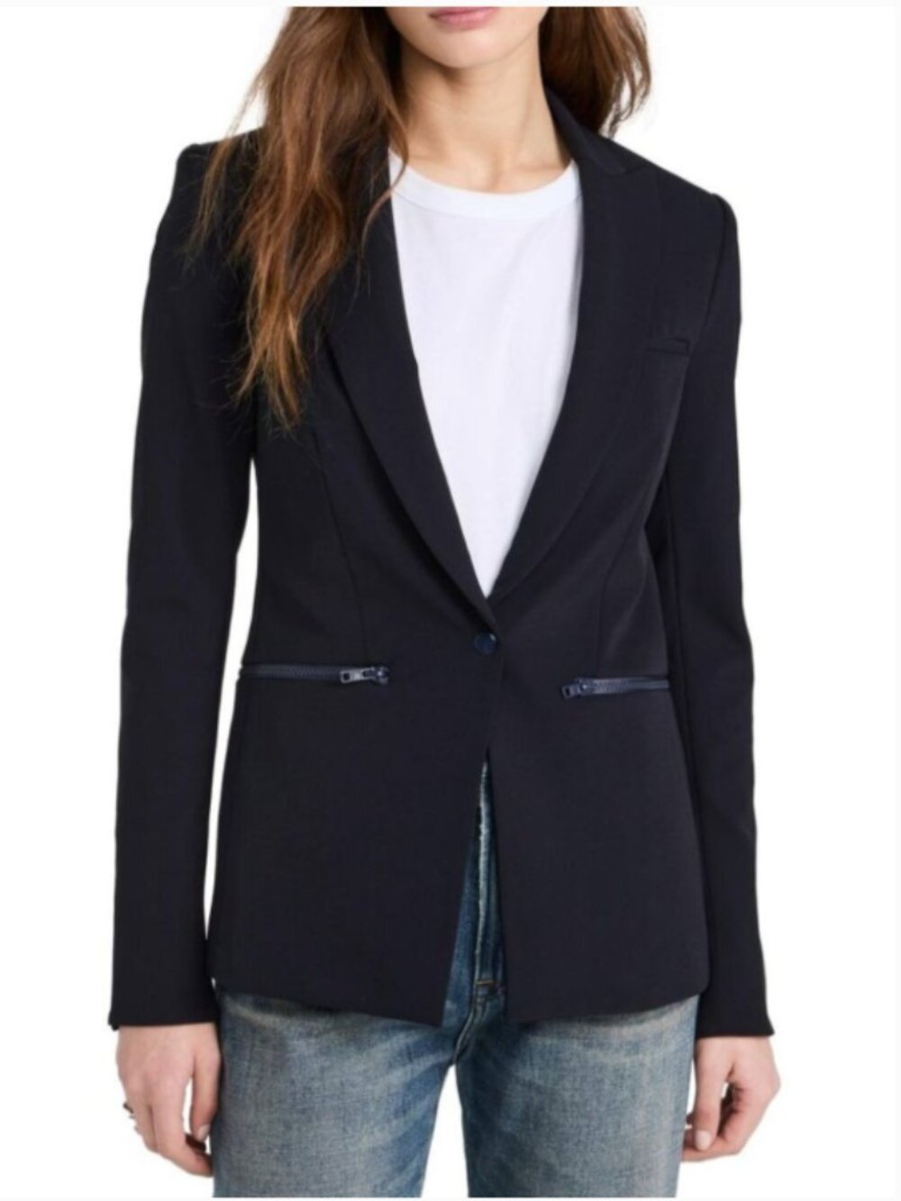 Veronica Beard Iconic Scuba Dickey Jacket in Black Size 6